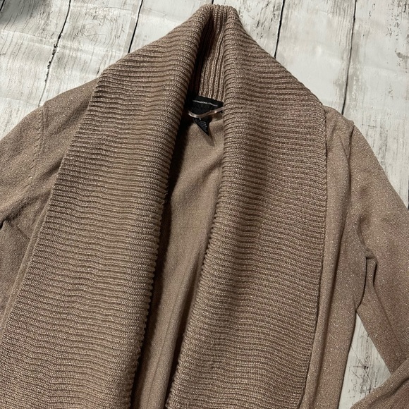 •INC• SPARKLE BEIGE CARDIGAN - Picture 2 of 5